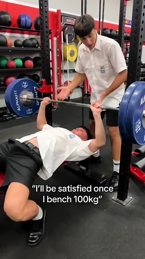 15-17yo bench progression, DM me “BENCH” for the program that increased my bench press #gymtok #foryou #GymTok #fyp #viral #benchpress