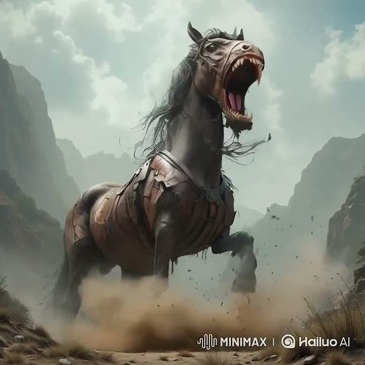 AngryHorse #FunnyAnimals #ViralVideo