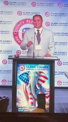 Great time at the convention connecting with the community and sharing my vision for Clark County