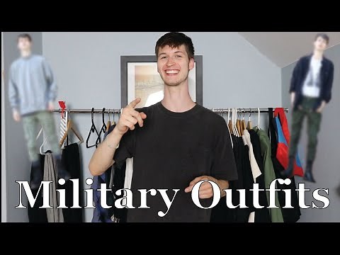 How To Create A Military Inspired Outfit! (Using Thrifted Clothes)