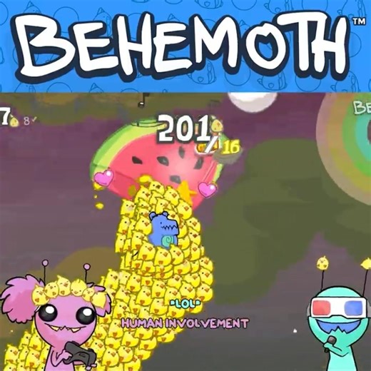 How do the chicks in BEHEMOTH start falling from the sky? 🐣