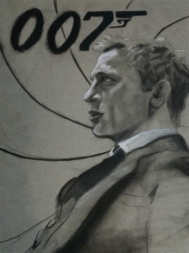 James Bond 007 drawing design #jamesbond #007 #drawing #art #movie | drawings
