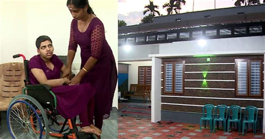 ഇരുട്ടിൽ ഒരു പായയിൽ മാത്രമായി ചുരുങ്ങിയ അമ്മൂസിന്റെ ജീവിതത്തിൽ വെളിച്ചവും തണലുമായി അദീബ് ആൻറ് ഷെഫീന ഫൗണ്ടേഷൻ