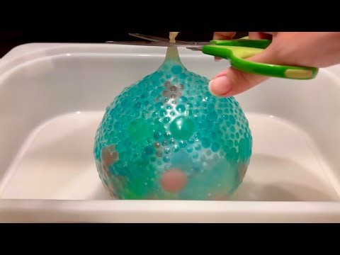 How to make a squeeze balloon bomb スクイーズバルーンボムの作り方#asmr