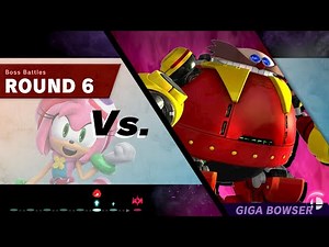 Amy Rose (Amitie) vs SSBU Boss Battles 9.9 Difficulty Quickie [CRASH] -By stuart541