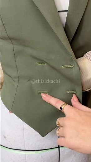 No button hole option? Try creating them with your zigzag stitch (practice makes perfect)!