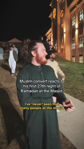 Throwback to last year when our brother spent his first Ramadan at our masjid and reacted to the 27th night of Ramadan! May Allah bless our converts/reverts 💚 . . . We are the Islamic Society of Baltimore (ISB) a masjid (mosque) in Maryland, USA. Follow us for Muslim content including the popular Asking Muslims series, local updates and event recaps, inspiration and knowledge from our Scholars and Teachers, and more. Join our email list (link in bio) for event updates! . #revert #masjid #ramada