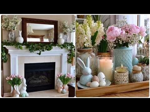 Spring Home Decor 2026 | DIY Shabby Chic Easter Displays for Small Homes