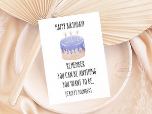 Printable Birthday Card, Funny Birthday Card, Digital Download, Old Birthday Card, Rude Birthday Card, Dad Birthday Card - Etsy