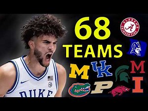 All 68 March Madness Teams Explained in 16 Minutes