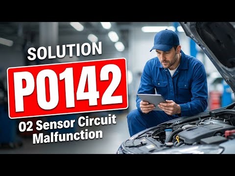HOW TO FIX P0142 OBD II ERROR CODE - O2 Sensor Circuit Malfunction Bank 1 Sensor 3