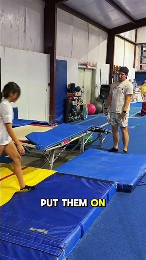 Double Mini Trampoline - Getting Competition Ready