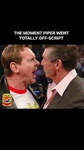 POV: it’s 2003… and Roddy Piper just shattered one of WWE’s unspoken rules by calling Vince McMahon “Junior” — live on the mic. This wasn’t a promo. This was tension you could feel. The return of Piper’s Pit turned nuclear fast. Piper dragging out Vince’s past failures, Vince firing back with personal shots — and suddenly the script didn’t matter anymore. When two larger-than-life personalities who genuinely dislike each other share a live microphone, that’s when WWE becomes must-see television.