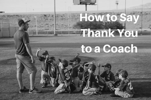 Sample Thank You Notes for Coaches and Trainers