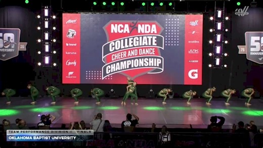 Oklahoma Baptist University - Advanced All Girl Division II [2026 Team Performance Division II Finals] 2026 NCA & NDA College National Championship
