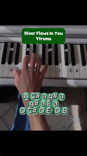 Pieza Maestra: Tutorial de piano 'River Flows in You'