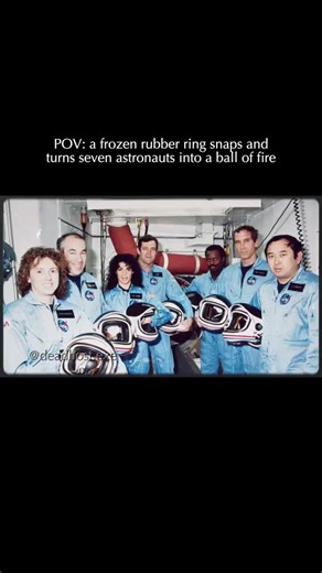 On January 28, 1986, the Space Shuttle Challenger disintegrated over the Atlantic Ocean just 73 seconds after launching from Kennedy Space Center in Florida. The disaster was caused by the failure of two O-ring seals in the right solid rocket booster. Record-breaking cold temperatures on the launch pad had caused the rubber rings to become brittle and lose their elasticity. This allowed superheated gas to burn through the joint like a blowtorch, eventually causing the external fuel tank to colla