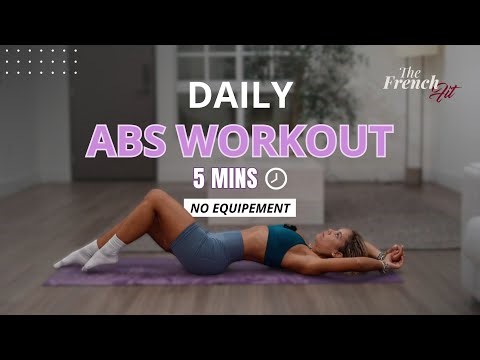 5-MINUTES ABS WORKOUT | No Equipment Needed