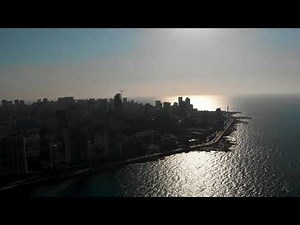 drone footage 4k ( mavic air ) Beirut Lebanon