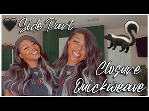 HOW TO: Side Part Closure Quickweave Ft. Organique Mastermix
