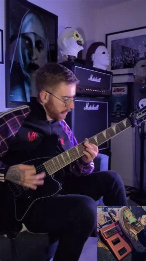 Korn's secret weapon🤫🌽Digitech XP-100🔥 #korn #twist #numetal #adidas #riff