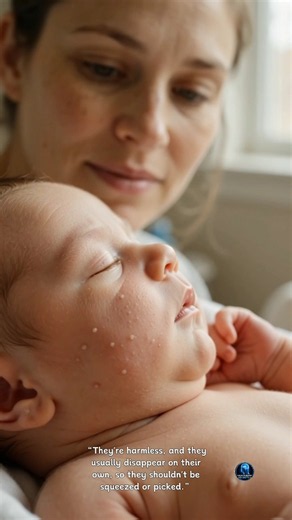 Why Do Newborn Babies Have Tiny White Bumps on Their Face? 👶✨