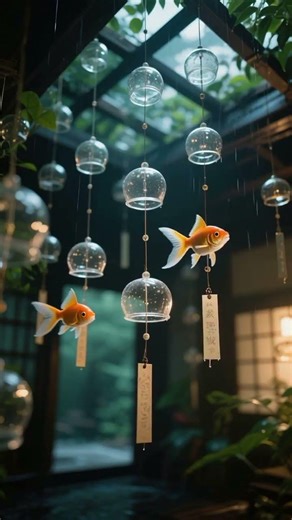 真夏の夜に水を