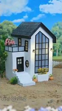 Making a amazing mini villa 😱🤯. Mini BG House #diy