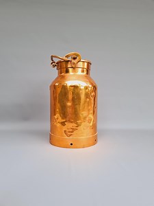 Large Antique Copper Plated Milk Can From Farm    - Etsy Australia
