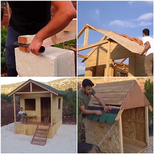 195K views · 3.2K reactions | Building a wooden house from scratch in only ten days! | MetDaan Discovery | Facebook