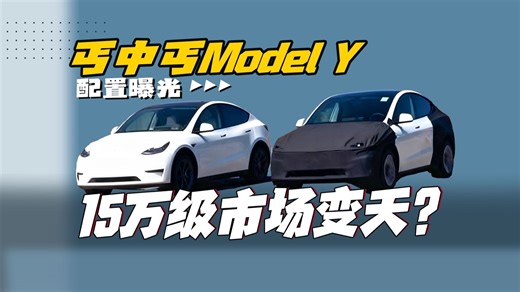 丐中丐版Model Y最新配置曝光，15万起售值不值？