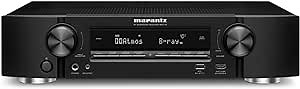Marantz NR1710 UHD AV Receiver (2019 Model) – Slim 7.2 Channel Amp | Wi-Fi, Bluetooth, HEOS + Alexa | Auto Low Latency Mode for Xbox One | Immersive Movies, Music & Gaming | Smart Home Automation