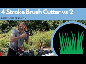 4-Stroke vs 2-Stroke Brush Cutter 🚀 The ULTIMATE Difference! 😲🌿
