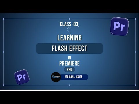 Cinematic Flash Effect in 1 Minute ⚡ | Premiere Pro