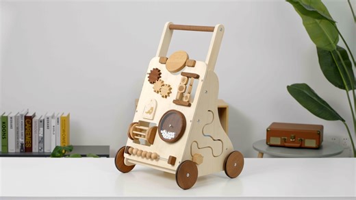 Watch Woodtoe Wooden Baby Walker Assembly Instructions on Amazon Live