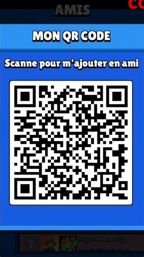 Ceux qui veulent m’ajouter scanner ce QR code