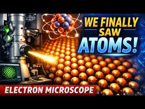 How Scientists Finally Saw Atoms | Electron Microscopes Explained