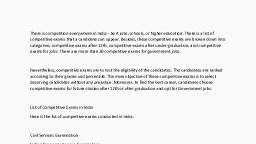 competitive exams.pdf - Accounts - Notes - Teachmint