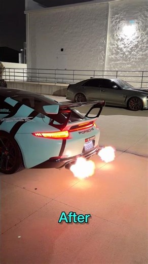 Crazy Porsche 911 Straight Pipe Exhaust Gets Crazier