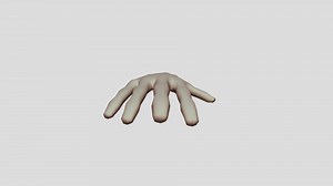 Hand - 3D model by hinojaus