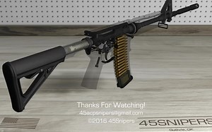 【高清720P】AR-15:全自动步枪拆解 组装过程视频