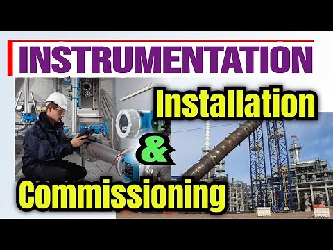 Instrumentation Installation and commissioning // industry automation