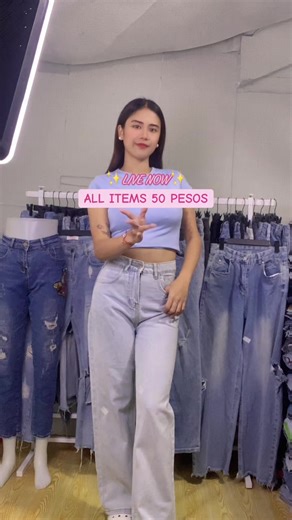 Live Now: Affordable Fashion at 50 Pesos