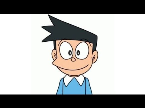 Suneo Honekawa/Sneech from Doraemon Easy Drawing,Painting & Coloring For Kids and Toddlers_ Kids Art