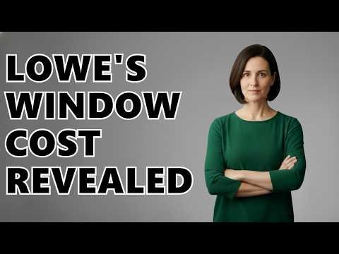 How Much Does Lowe's Charge To Install Windows?