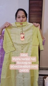 #AIBA 4 #iloveaiba #registeredseller #premiumquality #Aibapremiumseller #myshafashionhub #onlineshopping #bestquality Hlo everyone we are from Mysha fashion hub Varanasi We deal in premium skd sets and kurties.. We are here with our 5minute vedio No exchange no return widout opening video parcel No cod Bank transfer/gpay/paytm nd phone pay available onli Further query ping me at 9044336486/6394634935 | AIBA 4.0 : All India BusinessWomen's Association