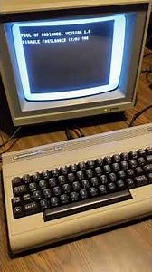 Vintage Commodore 64 Boot Up Pool of Radiance #goldbox #tsr #ssi #c64 #vintage #vintagecomputing