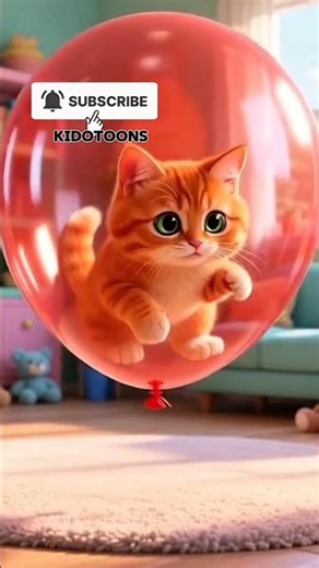 Funniest CAT Trying to Blow a Balloon? Dramatic Cat Ever! #catmeme #trendingvideo