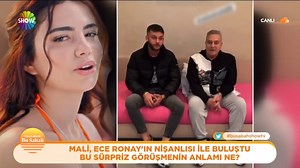 Mehmet Ali Erbil, Ece Ronay'ın nişanlısı ile buluştu! #BuSabah | Show TV