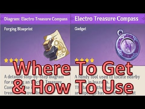 How To Get & Use Electro Treasure Compass!!!